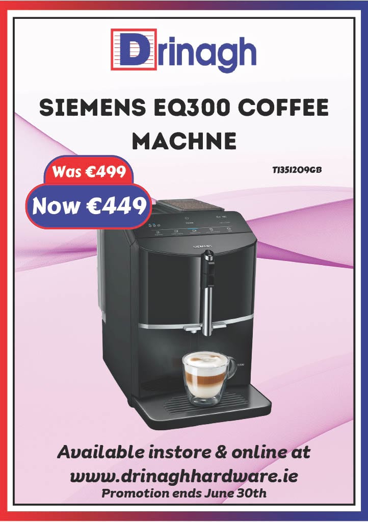 Siemens EQ300 Coffee Machine