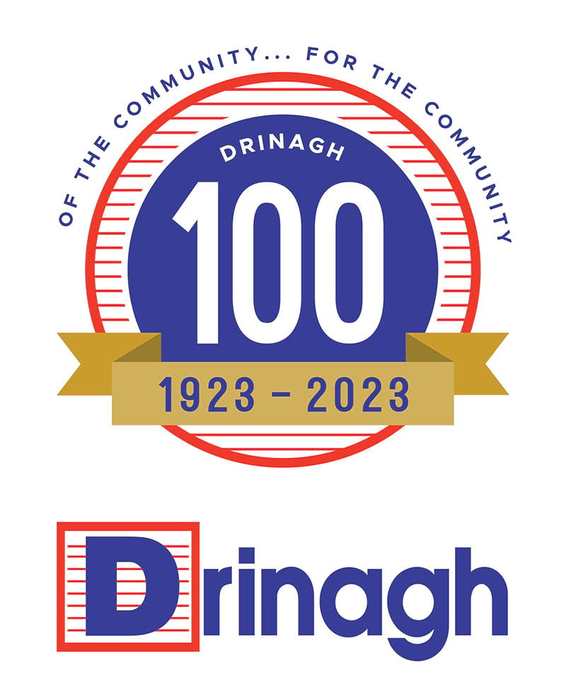 Drinagh 100 Logo