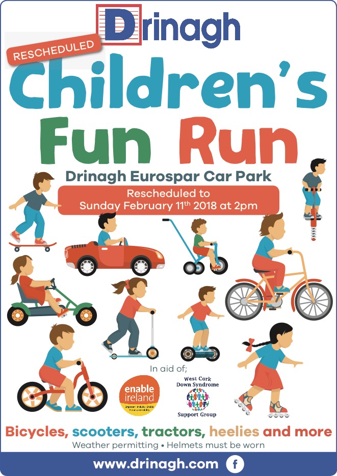 Children’s Fun Run - Rescheduled!