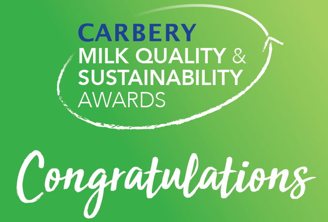 Carbery Milk Quality & Sustainability Awards Congratulations