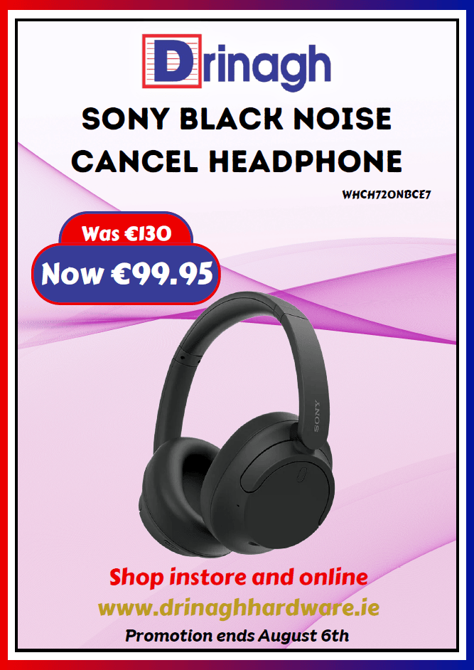 Sony Black Noise Cancelling Headphones
